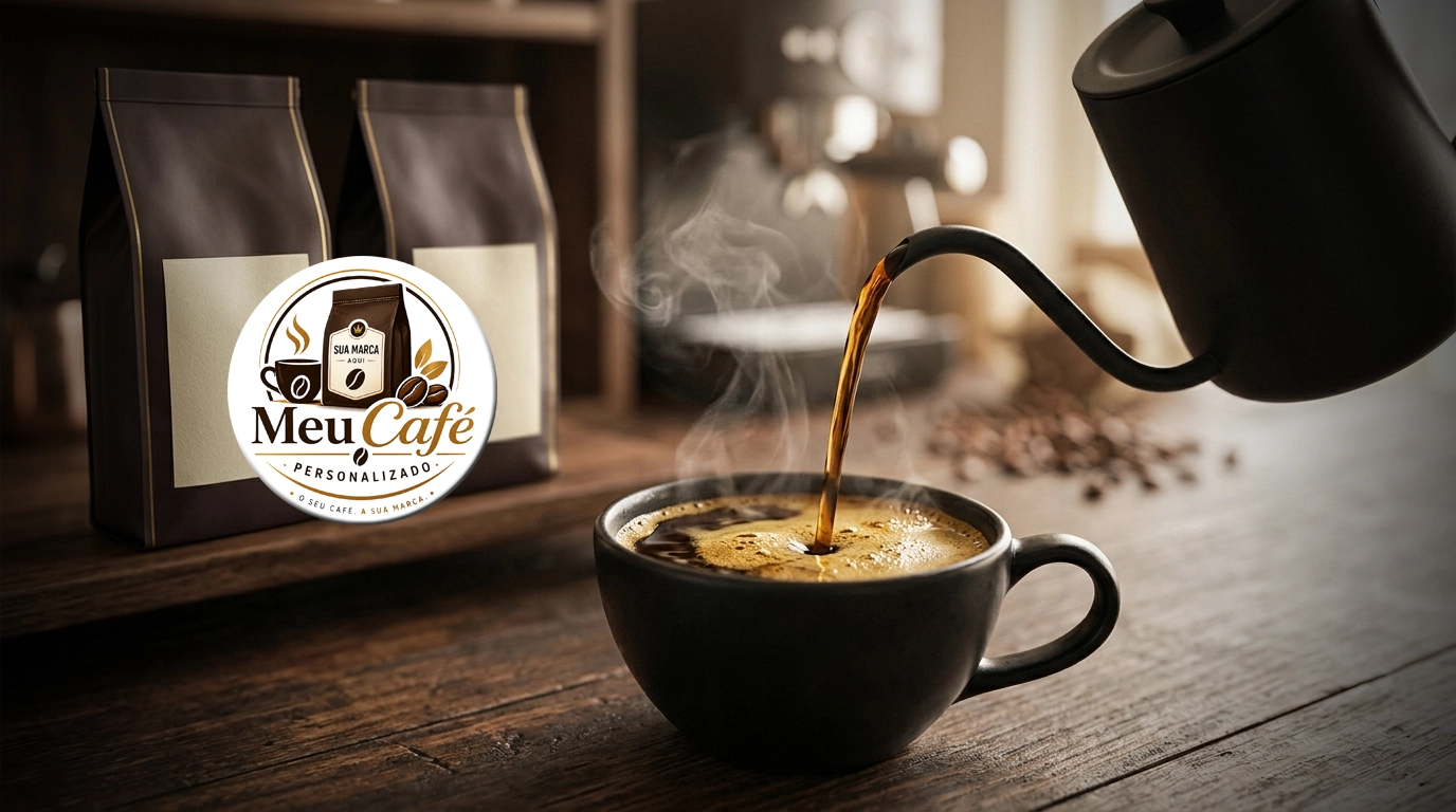 Compre Aqui Seu Café Personalizado com a Sua Marca